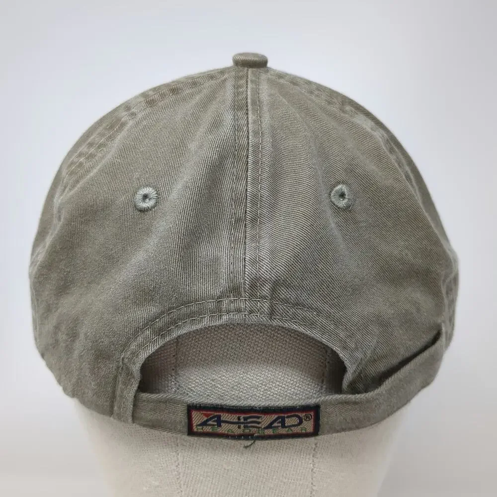 Ahead Baseball Cap Green One Size Turks & Caicos British West Indies Lizard Hat